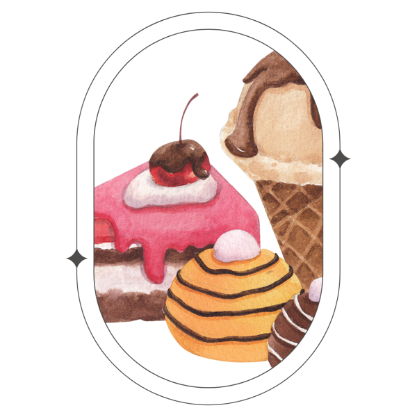 Berry / Sweets earrings