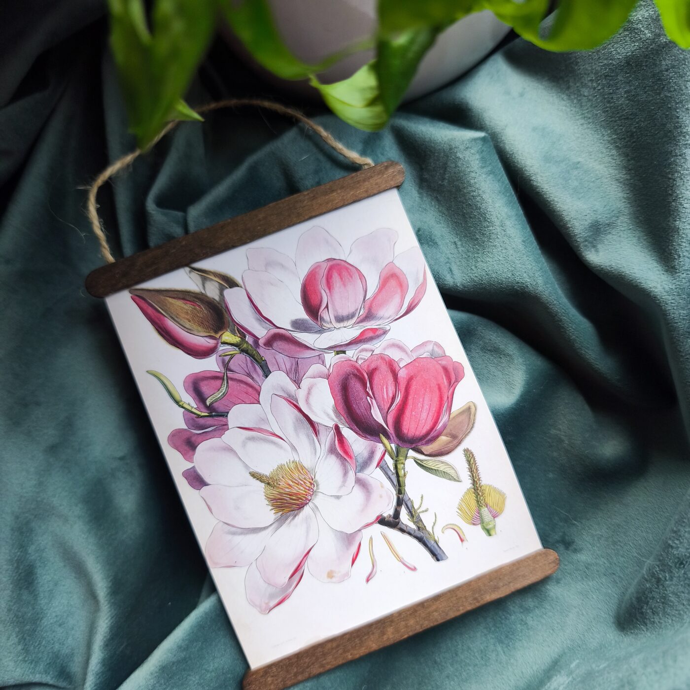 Mini dekors - vintage Magnolija