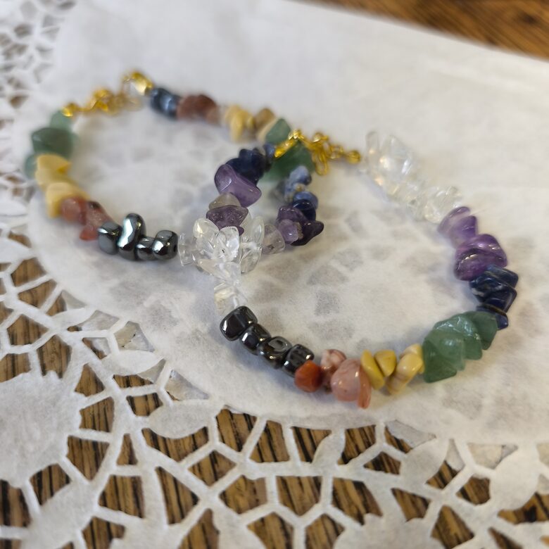 Čakru rokassprādze #krāsaini - septiņas čakras