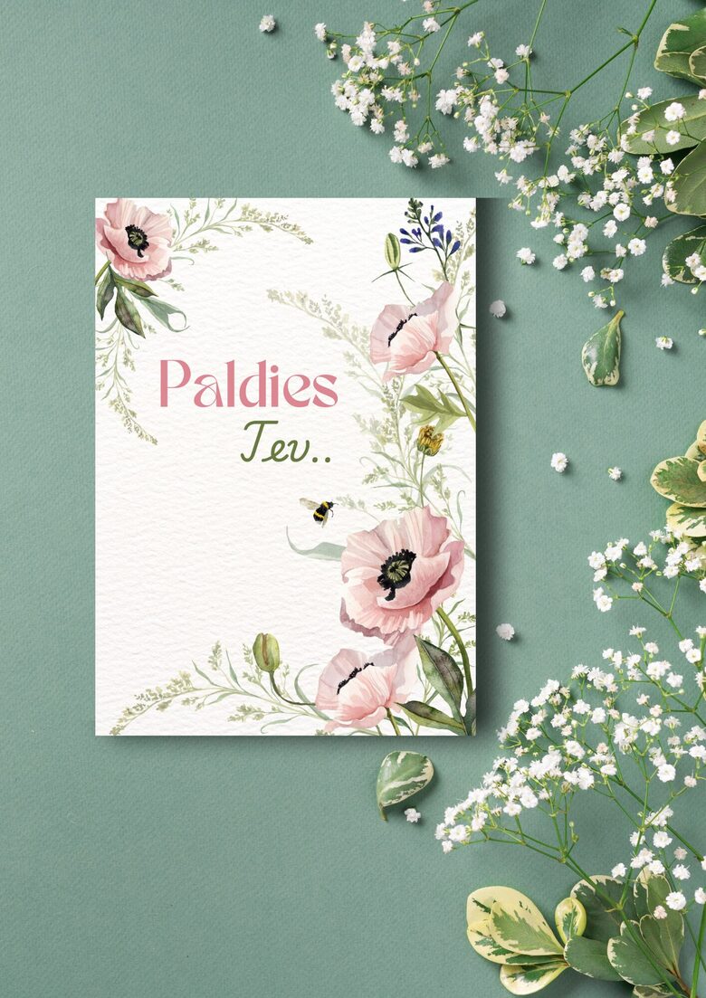 Atklātnīte paldies Tev.. n°2