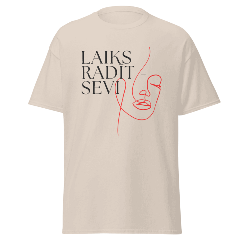 Unisex t-krekls Laiks radīt sevi