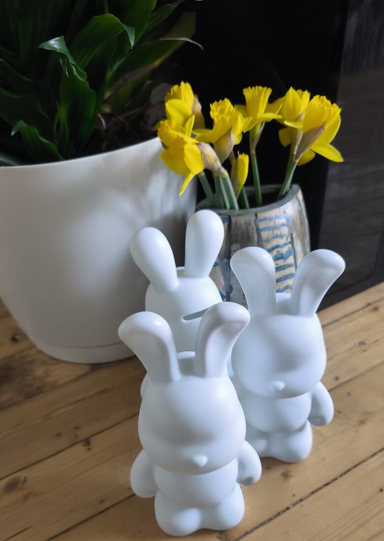 Money bank- rabbit