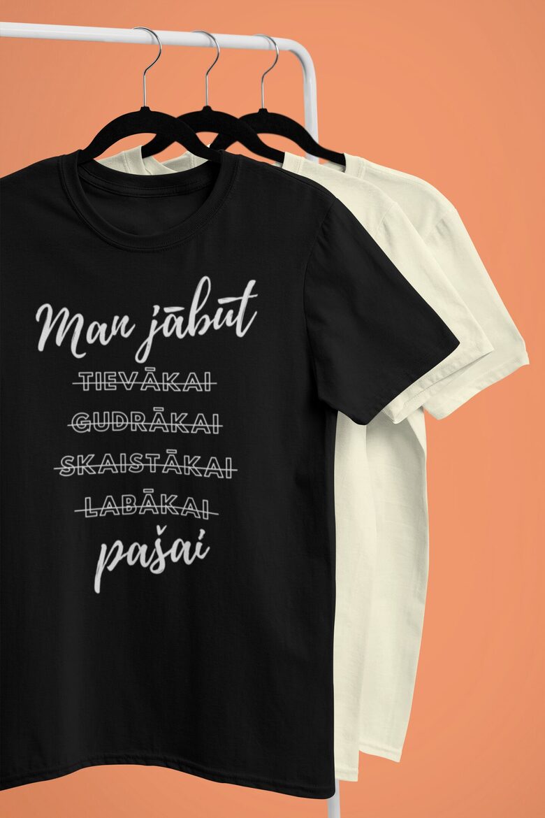 Unisex t-krekls Man jābūt