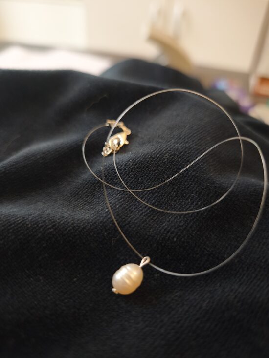 Neredzamā kaklarota Iekārta pērlīte