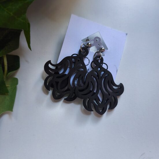 Koka auskari - Ornamenti №13