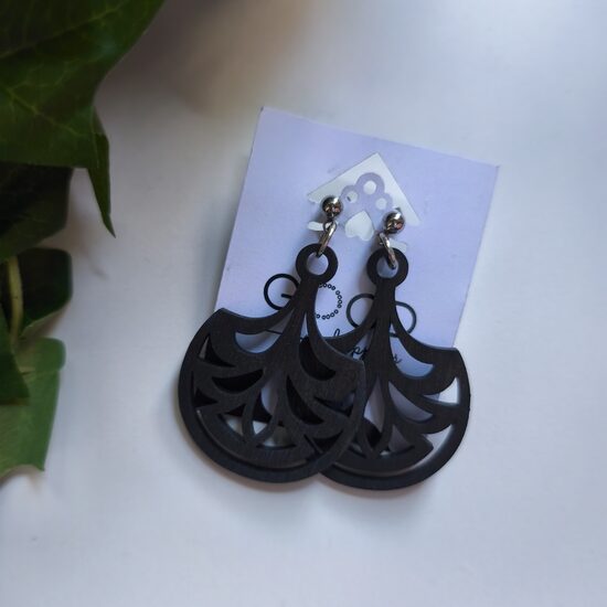 Koka auskari - Ornamenti №14