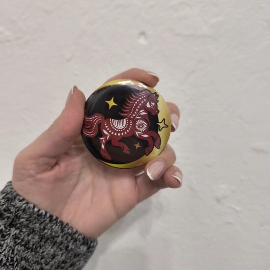 Mazs spogulītis Sarkans Zirgs