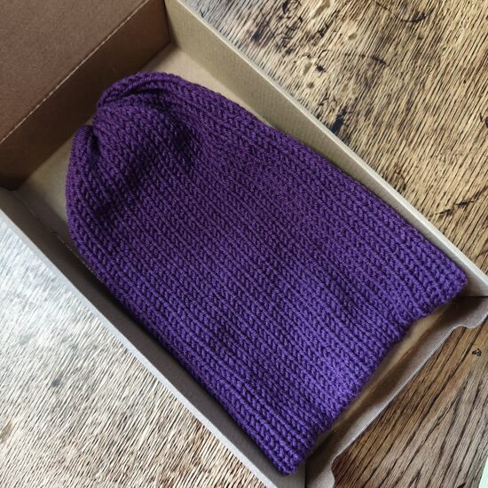 Beanie Purple
