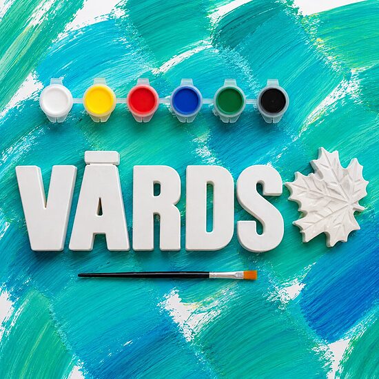 Personalizēts ģipša izkrāsojams vārds