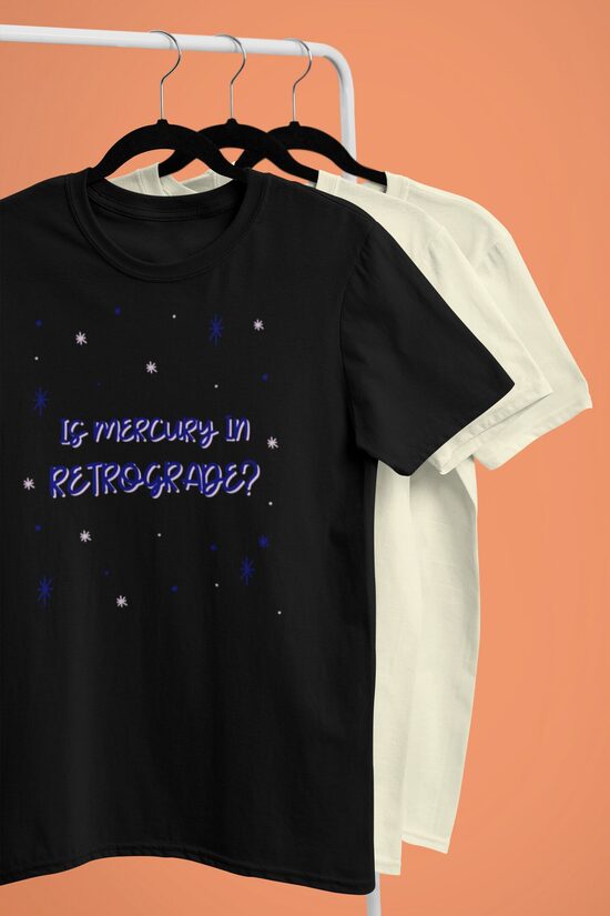 Unisex t-krekls IS MERCURY IN