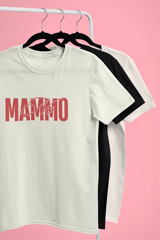 Unisex t-krekls Ne mammo