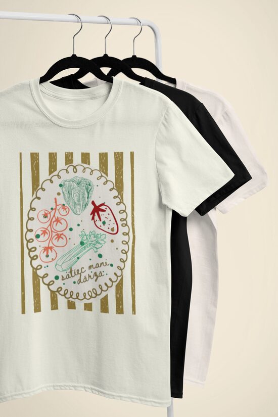 Unisex t-krekls Satiec mani dārzā