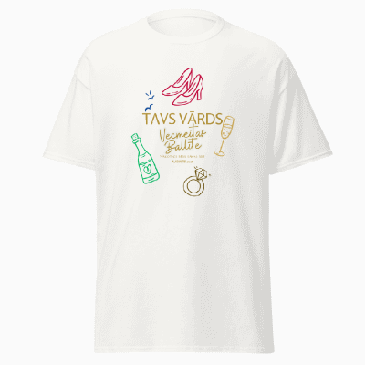 Personalizēts Līgavas Vecmeitu ballītes krekls 