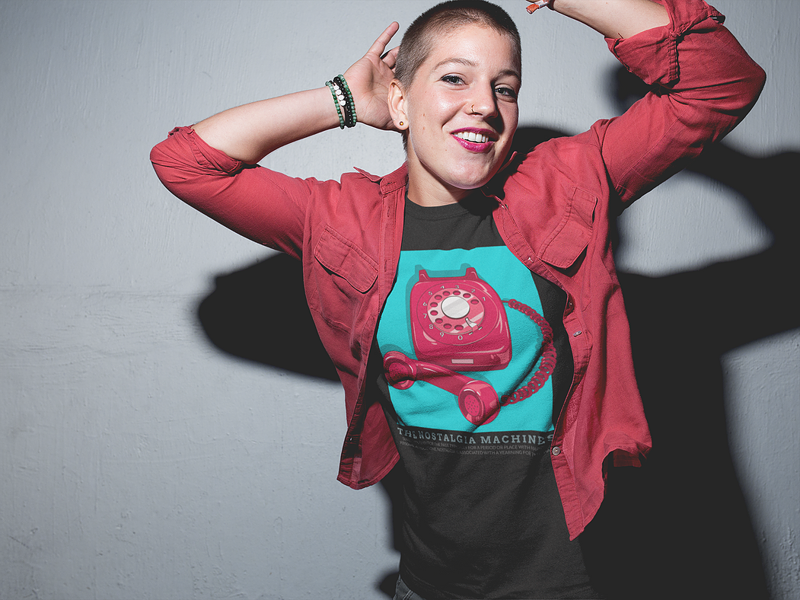 t-krekls Nostalgia machine