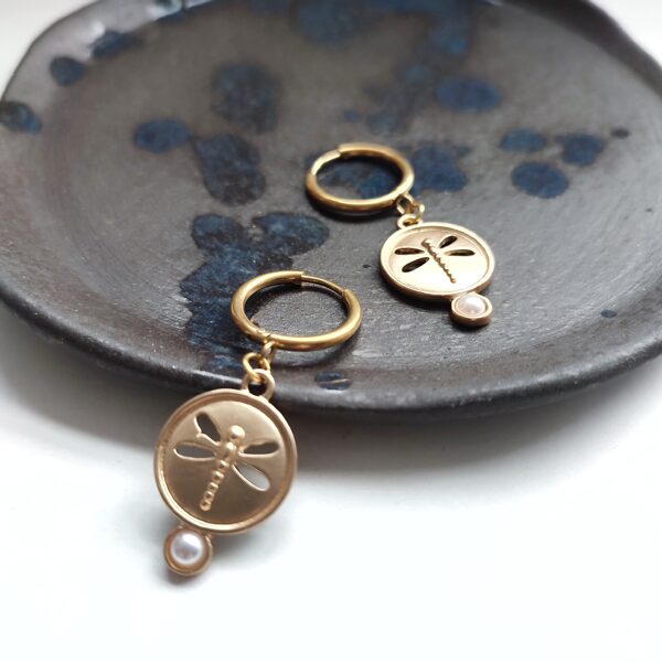 Auskari - Spārītes ar "pērlīti"