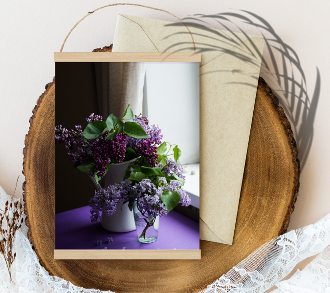 Ceriņi vāzē #violets