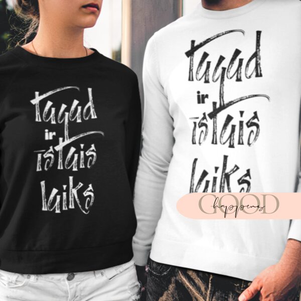 Džemperis Tagad ir īstais laiks