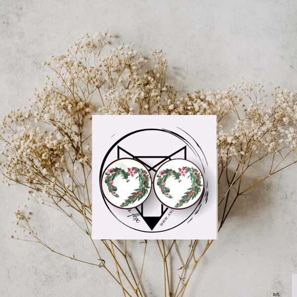 auskari Ziemassvētku sirds