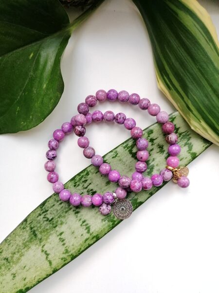 Aproce Orchid jašma ar mandaliņu  #violets