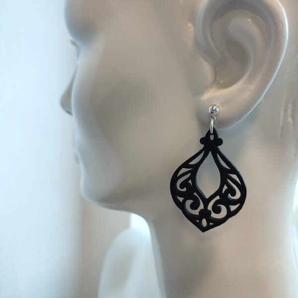 Koka auskari - Ornamenti №5