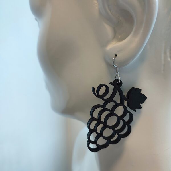 Koka auskari - Vīnogas