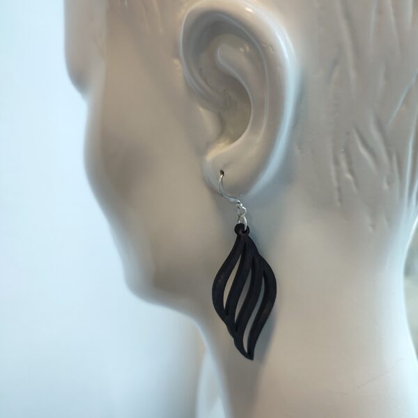 Koka auskari Ornamenti №2