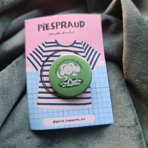 Nozīmīte Izturies pret cilvēkiem ar laipnību