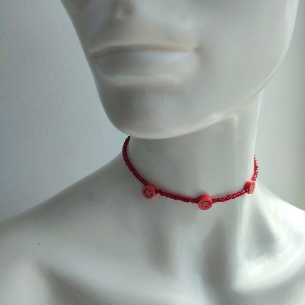 Smalku kristāliņu čokers #smile