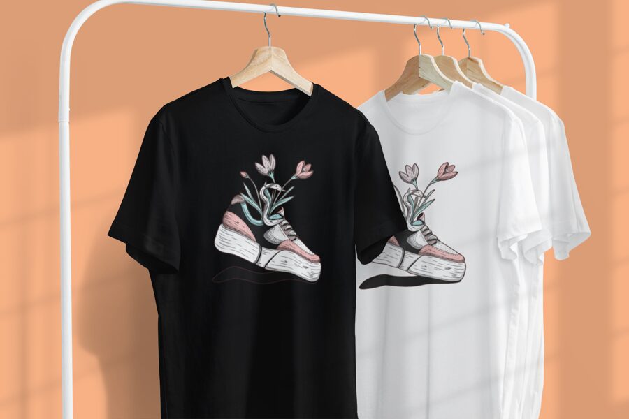 T-krekls Bloom sneaker
