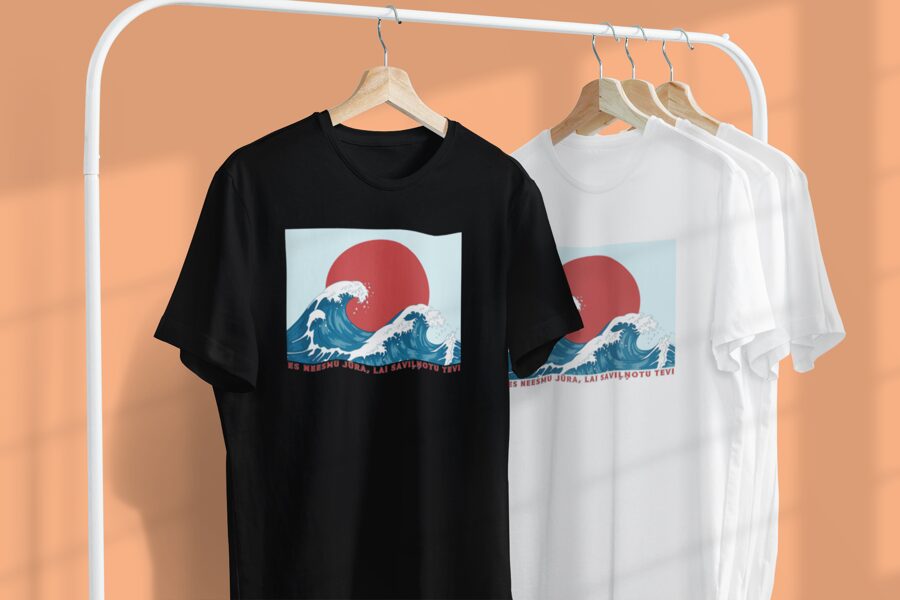 T-krekls Es neesmu jūra