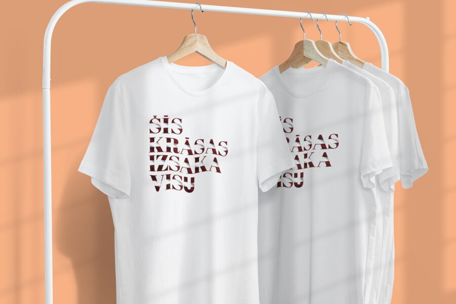 T-krekls Šīs krāsas izsaka visu