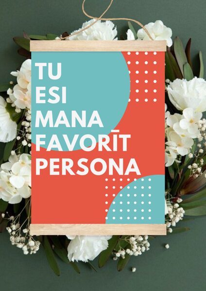 "Mana favorītpersona"