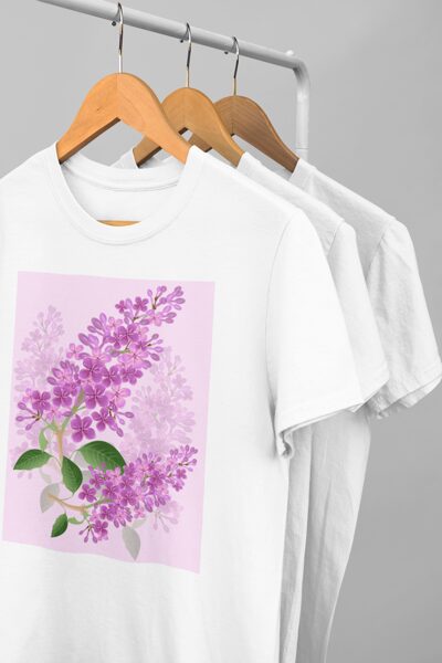 Unisex t-krekls Ceriņi