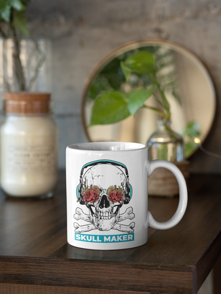 Krūze - Skull maker