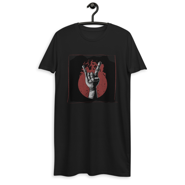 Hand in rock