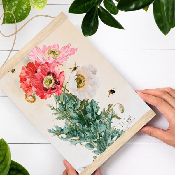 Sienas dekors Magones un bites A4