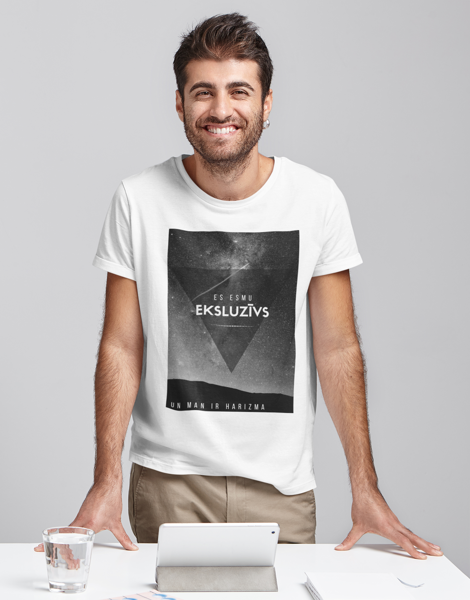 t-krekls Es esmu ekskluzīvs